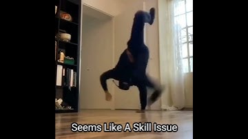 seems like a skill issue #skill #issue