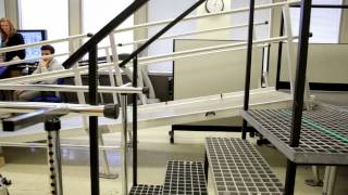 Man Walks With A Robotic Leg Controlled By His Brain