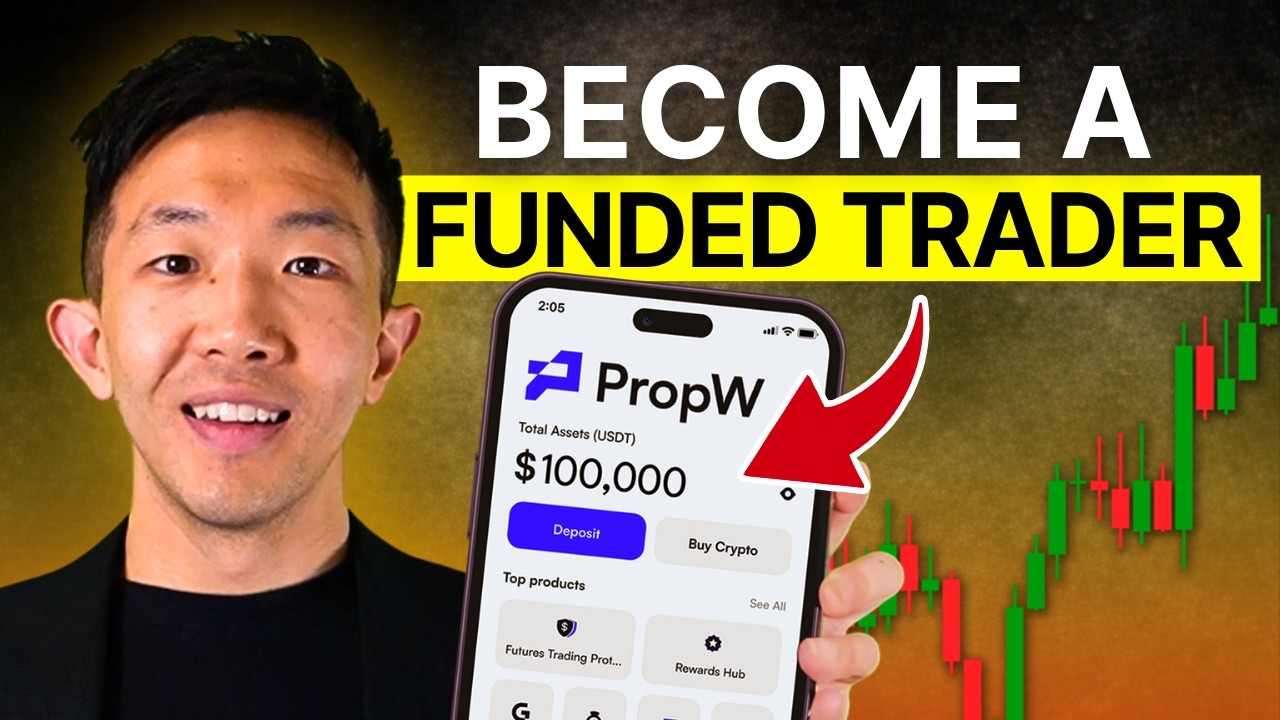 How to Turn $400 into $100,000 with Crypto Prop Trading (PropW Tutorial) thumbnail