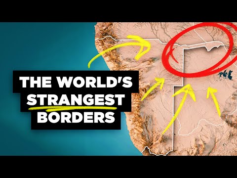 The World&#039;s Strangest Borders Part 1: Panhandles