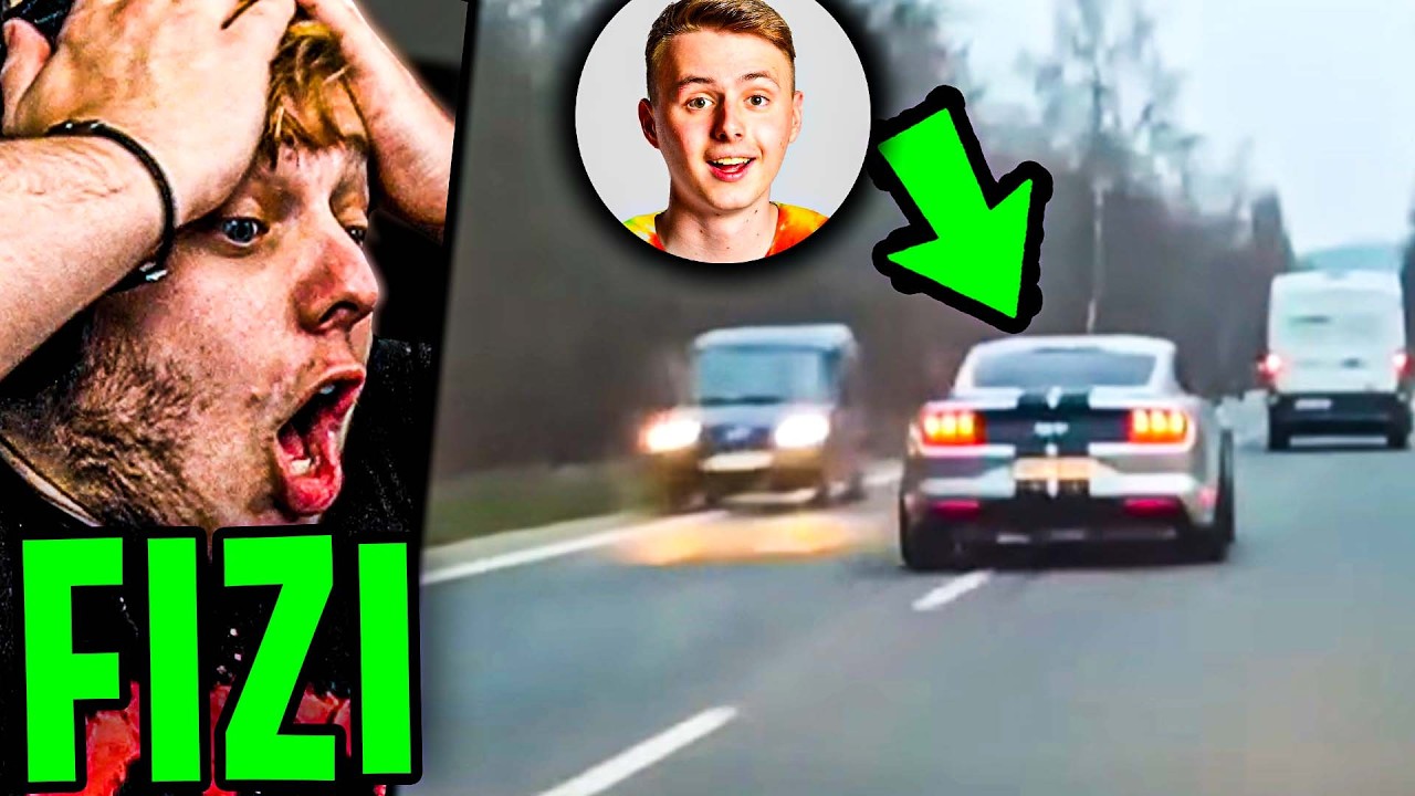 ŠÍLENÝ FIZI NA SILNICI?!😱