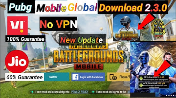 🇮🇳How To Pubg Mobile Global Vhashan Download update 2.3.0  No VPN Apk  Download Pubg Mobile Global