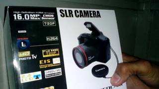 SLR camera 16x zoom from Lazada review Part 1