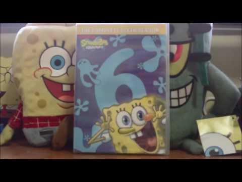 SpongeBob The Complete Sixth Season DVD Boxset Unboxing