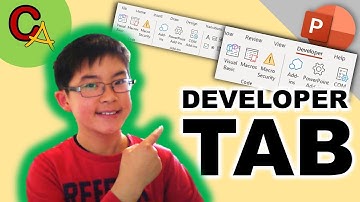 How to Get the Developer Tab in PowerPoint | 1 Minute Tutorial