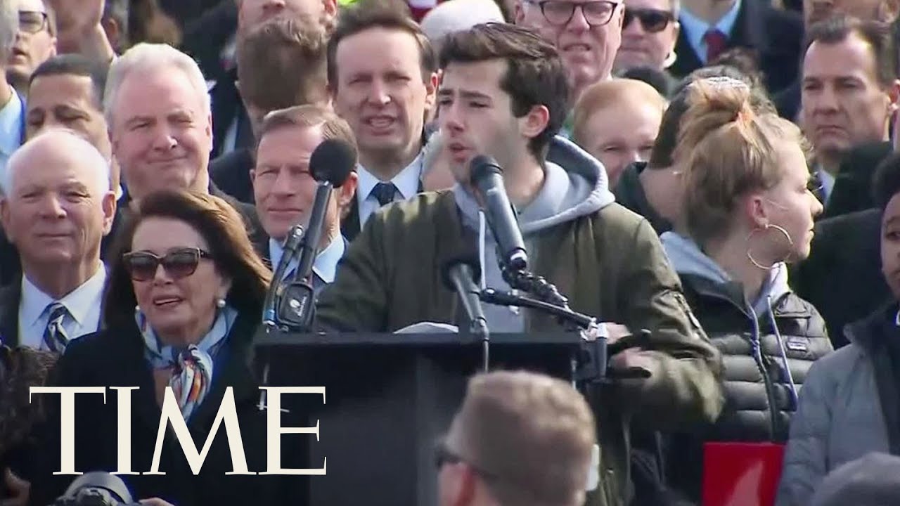 Sherwood High School Student Matthew Calls For Gun Control Reform At The D.C. Student Walkout | TIME