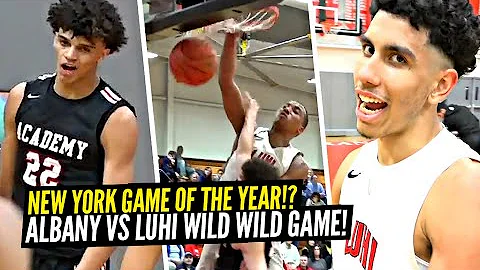 NY Game Of The Year!? LUHI vs Albany Academy WILD ...