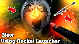 Using Rocket Launcher To Kill Angelina Spider In Granny V1.8.1 New Update | Secret Weapon In Granny screenshot 2