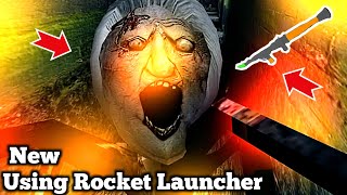 Using Rocket Launcher To Kill Angelina Spider In Granny V1.8.1 New Update | Secret Weapon In Granny screenshot 5