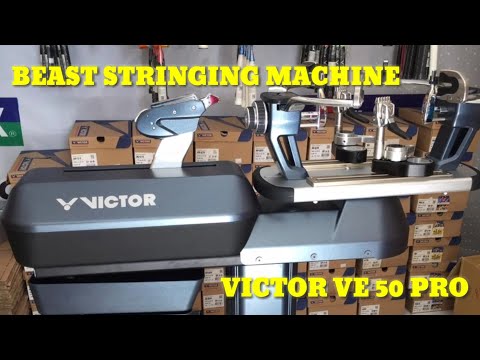 Stringing Machine  Victor VE 50 Pro Badminton & tennis | mesin senar digital