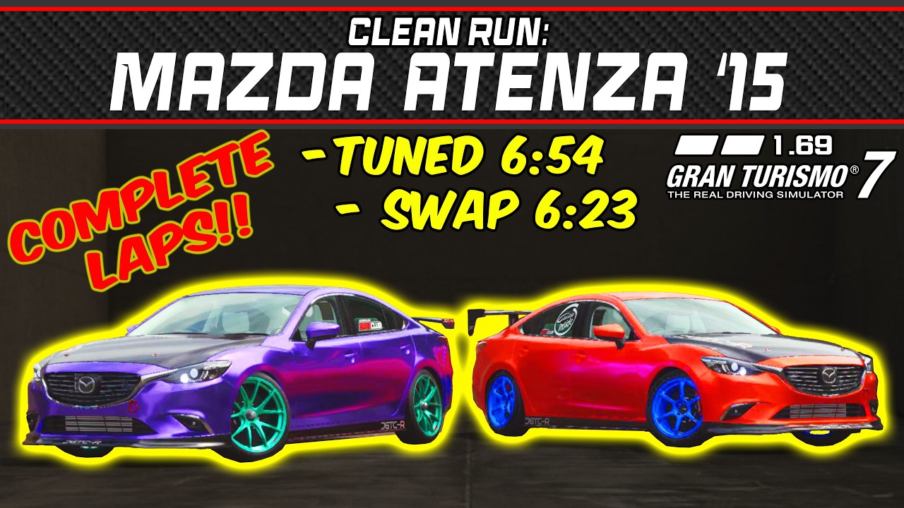 GT7 - Clean Run: Mazda Atenza Sedan XD L Package '15 - Gran
