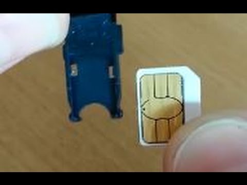 Video: So erstellen Sie Ihre eigene Nano-SIM