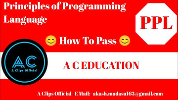 How to pass Principles Of Programming Language  | important questions| JNTUH R18 | A C EDUCATION