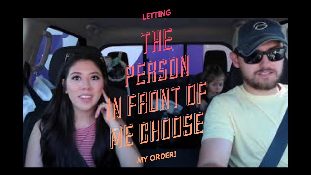 Letting the person in front of me choose my order| First Vlog Ever!!|Family Weekend Vlog