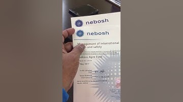 How to find out Nebosh certificate fake or genuine