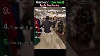 Ranking the best Apple Pay pranks #ranking #shortsfeed #viralvideo