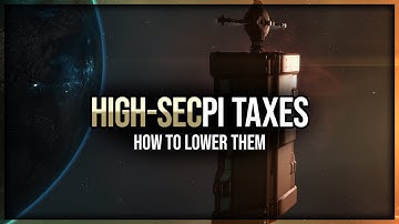 Eve Online - How To Get Lower High-Sec PI Taxes