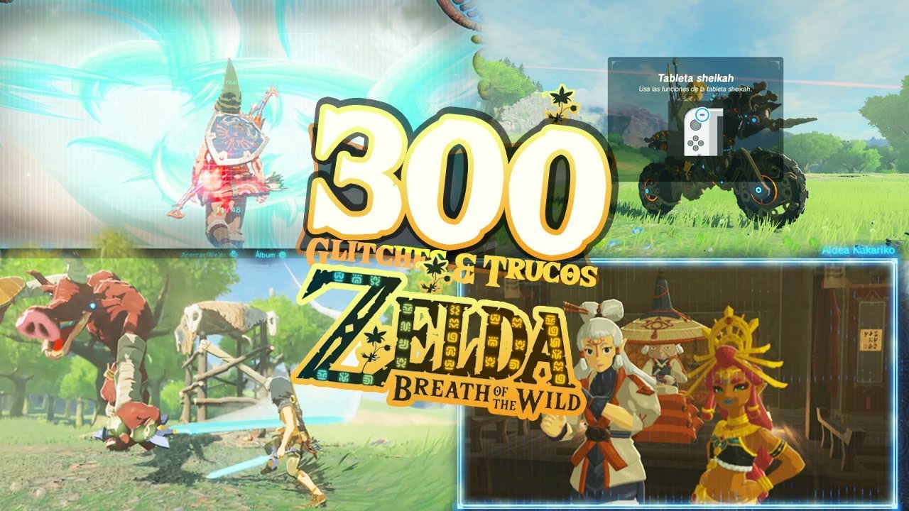 300 Glitches & Trucos QUE DEBERÍAS SABER ZELDA BREATH OF THE WILD