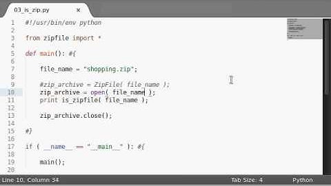 Python [zipfile] 04 is_zipfile()