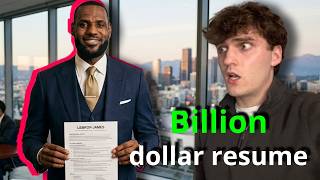 I Made Resumes for NBA Players