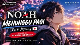 Download lagu NOAH – MENUNGGU PAGI | Versi Jepang 🇯🇵 | Cover by AI MUSIK INDONESIA | Anime Style