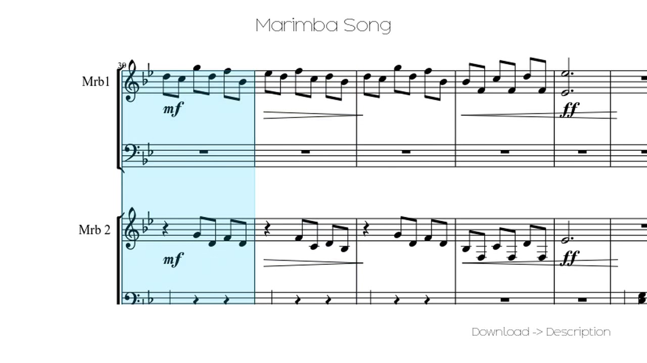 🎶 Marimba Song 🎸🎸 YouTube