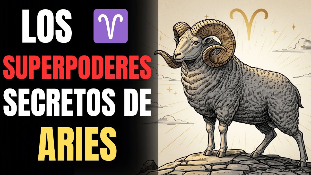 Los SUPERPODERES que hacen a ARIES ÚNICO en el ZODIACO ♈ …y que casi nadie comprende