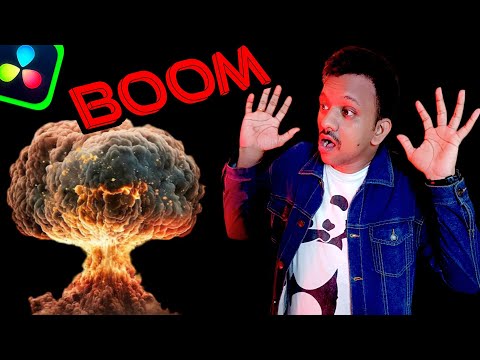 How to MAKE STUFF EXPLODE!!  DaVinci Resolve 18.5 Tutorial