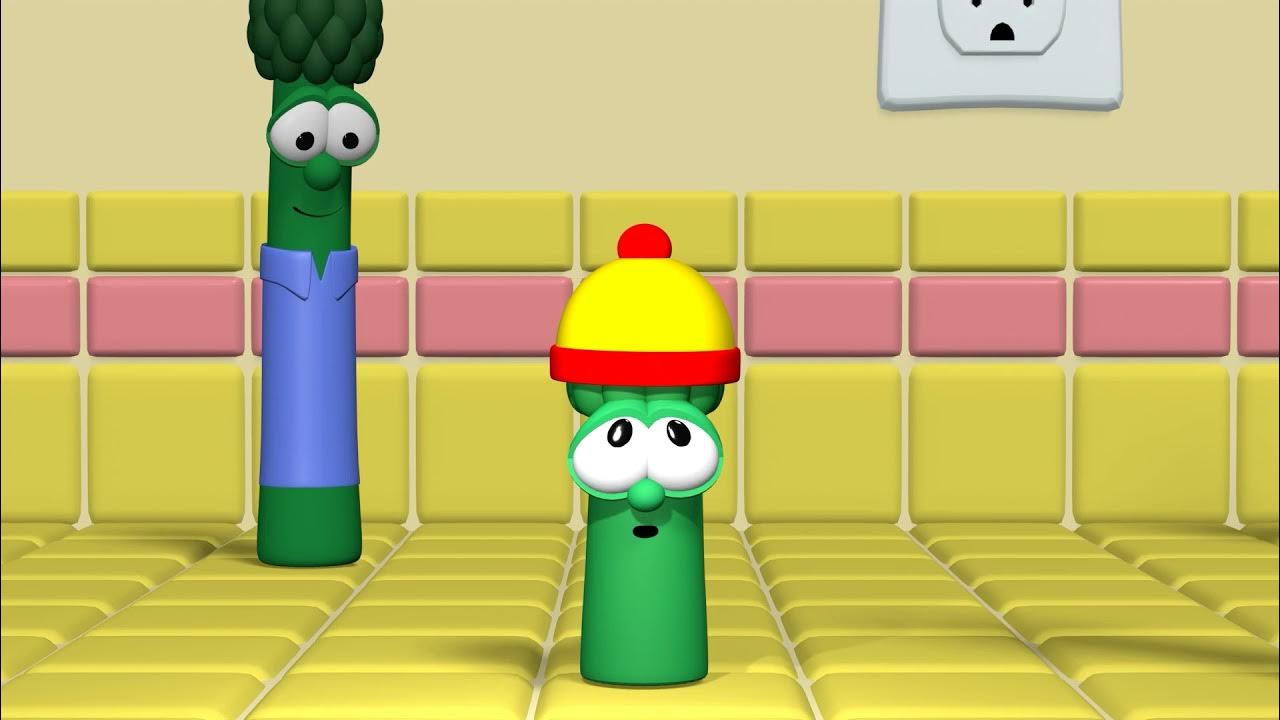 Junior Asparagus and Juniors Mom singing Away In A Manger (Christmas