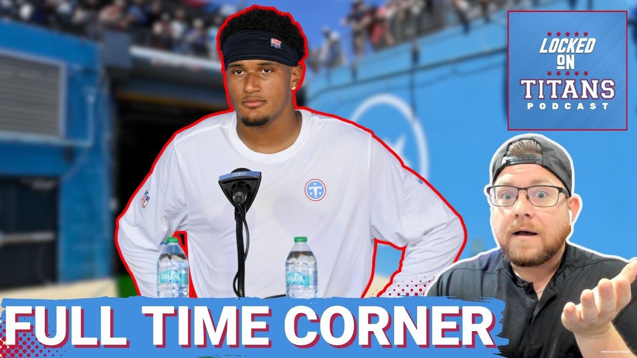 Tennessee Titans Alontae Taylor SETS THE RECORD STRAIGHT on Cornerback Duties: “FULL TIME CORNER”