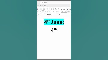 Quick Trick: Right Date Format in MS Word #Shorts #Productivity #TipsAndTricks