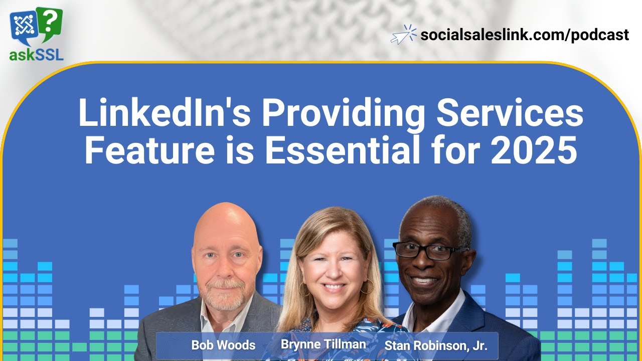 LinkedIn's Providing Services Feature is Essential for 2025