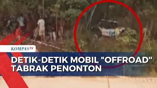 Lomba Balap Offroad Berubah Petaka, Penonton Tertabrak Sebabkan 18 Orang Terluka