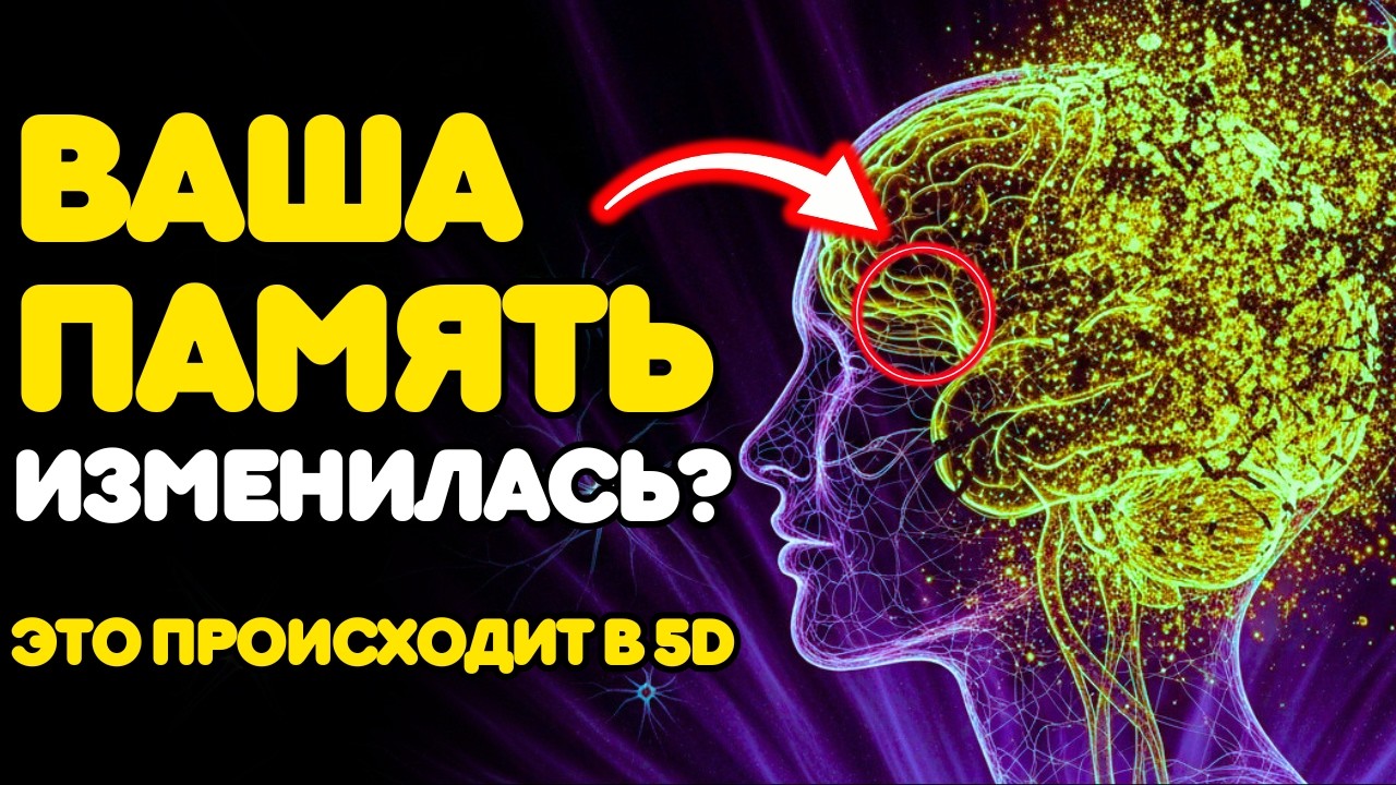 Что 5-е ИЗМЕРЕНИЕ делает с вашей ПАМЯТЬЮ (Симптом, о котором никто не говорит)