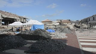 崩れかかる建物、復興遠く 首里城、焼け跡を公開