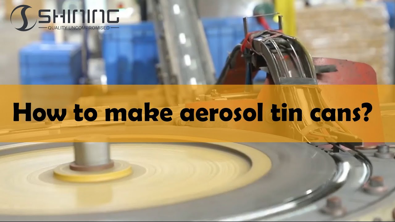 How to make aerosol tin cans? | 3D Animation & Production Process