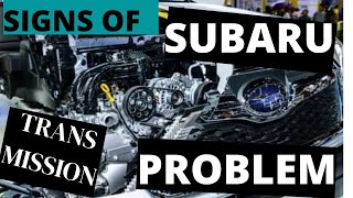 Celebrity 5 Signs of Subaru Transmission Problems Symptoms(Bad CVT Signs & Fix) Wealth