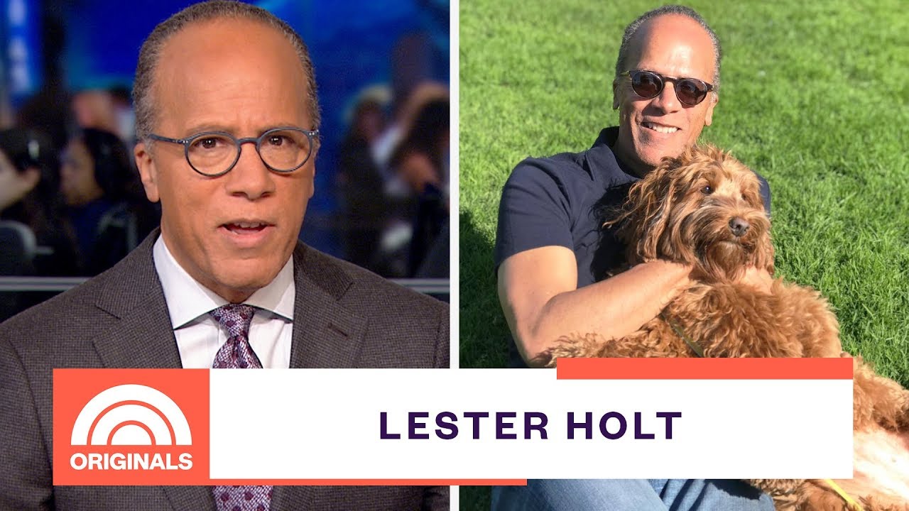 Lester Holt's Australian Labradoodle Knows Tricks | My Pet Tale | TODAY Originals