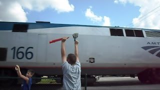 CSX & Amtrak Rail Fans Go Nuts For Trains