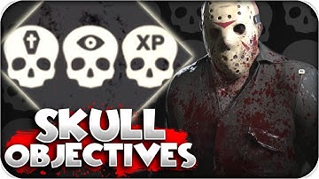 30 EMOTES AND SKULL OBJECTIVES EXPLAINED! News | Friday the 13th: the Game
