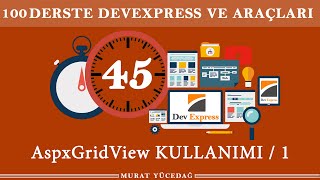 DevExpress Ders 45 AspxGridView Kullanımı / 1