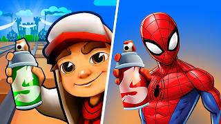 Subway Surfers World Tour Fantasy Fest VS Spider-Man Subway Surf, Gameplay Adventure Subway Surfers screenshot 2