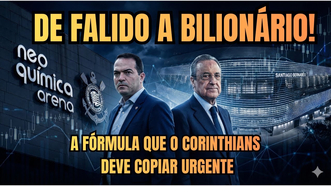 O CORINTHIANS É UMA FERRARI ENTREGANDO PIZZA? A ESTRATÉGIA DE NEGÓCIOS QUE TRANSFORMOU O REAL MADRID