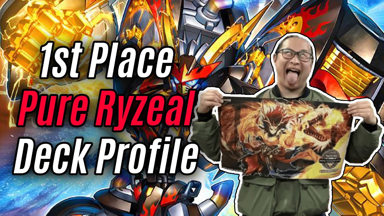 Yu-Gi-Oh! 1st Place OTS Championship - Pure Ryzeal Deck Profile at ...