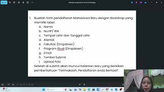 Tutorial buat form pendaftaran menggunakan Web Bootstrap &amp; APK Visual Studio Code