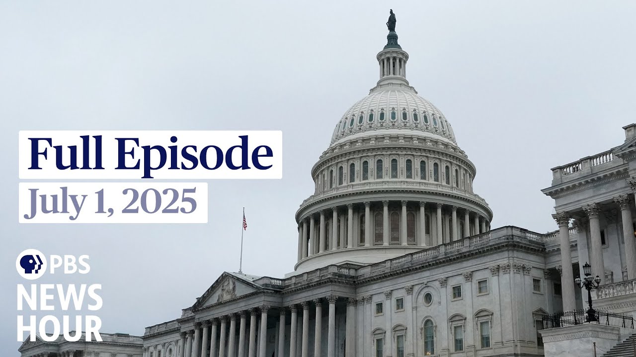 PBS News Hour West live episode, July 1, 2025