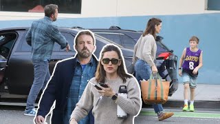 Ben Affleck And Jennifer Garner Unite At Son's Basketball Game Ahead Of Netflix Collaboration