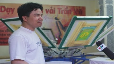 Dạy nghề in lụa - in lưới trên vải, áo thun tại Hà Nội Uy Tín