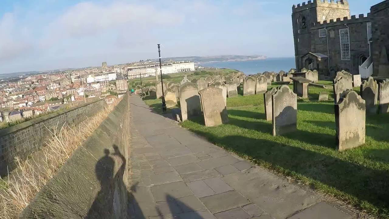 MTB down 199 steps at Whitby GoPro