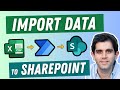 Import CSV Data into SharePoint List Using Power Automate | Step-by-Step Tutorial